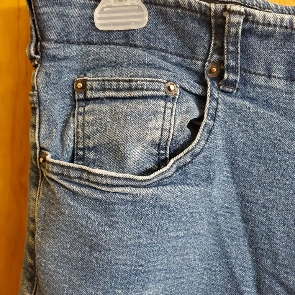 Architect 38x29 Regular Fit Jeans Mens Blue Active Flex Stretch Denim